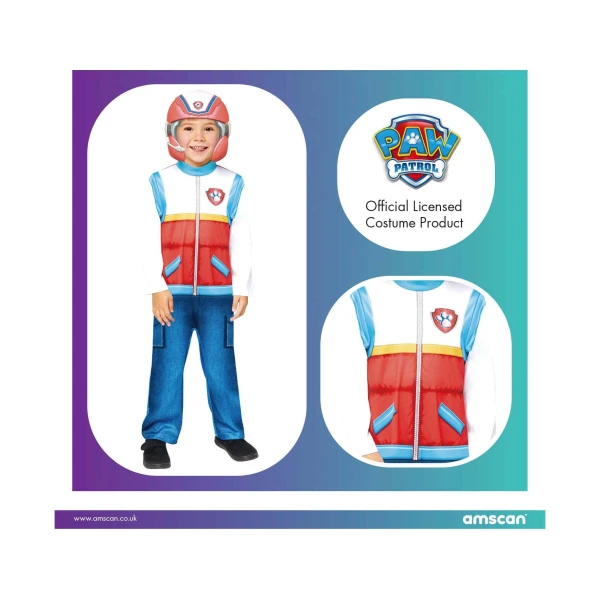 ΑΠΟΚΡΙΑΤΙΚΗ ΣΤΟΛΗ PAW PATROL RYDER No 3-4 M9909119/No 4-6 M9909120