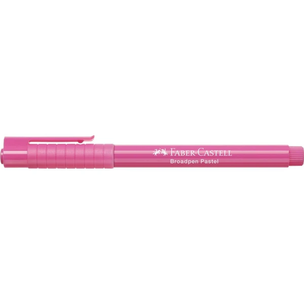 FABER-CASTELL ΜΑΡΚΑΔΟΡΟΣ ΓΡΑΦΗΣ BROADPEN ΦΟΥΞΙΑ