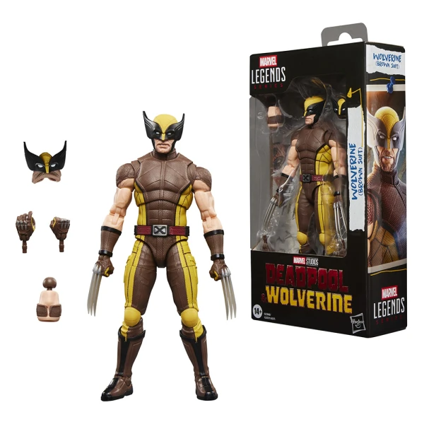 MARVEL LEGENDS SERIES ΦΙΓΟΥΡΑ WOLVERINE BROWN SUIT