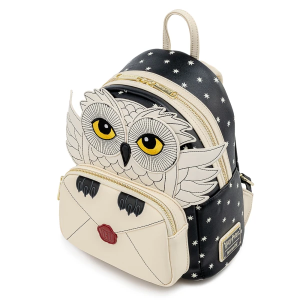 LOUNGEFLY HARRY POTTER HEDWIG HOWLER MINI BACKPACK (HPBK0129)