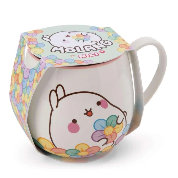 NICI ΚΟΥΠΑ 400ml MOLANG ΜΕ ΠΟΛΥΧΡΩΜΟ ΛΟΥΛΟΥΔΙ ΣΕ ΚΟΥΤΙ ΔΩΡΟΥ