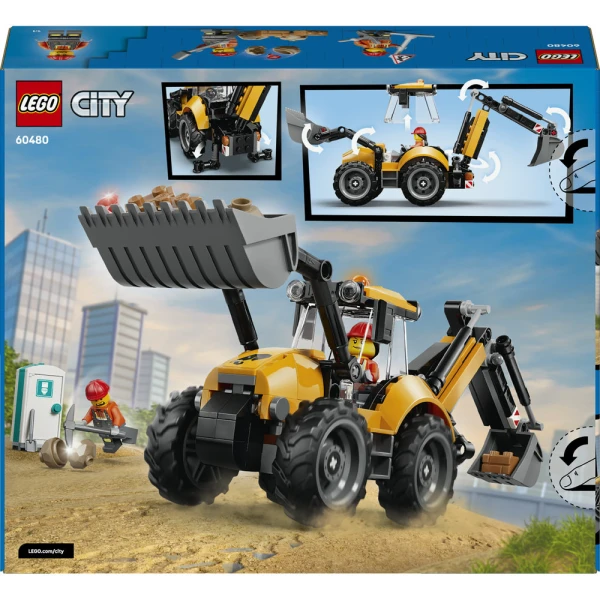 LEGO® CITY ΚΙΤΡΙΝΟΣ ΤΡΟΧΟΦΟΡΟΣ ΕΚΣΚΑΦΕΑΣ 
