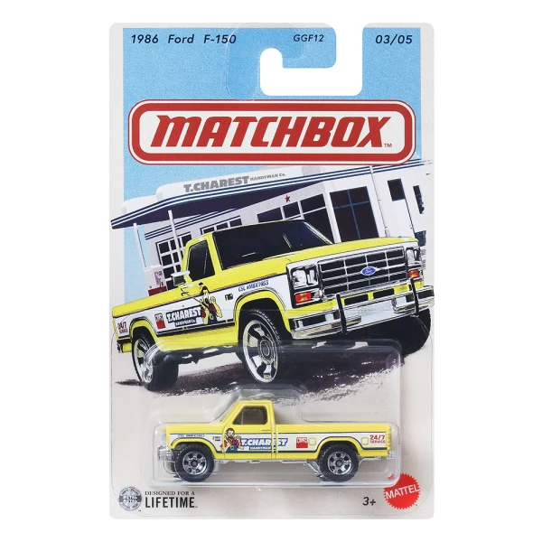 MATCHBOX CAR 1986 FORD F150