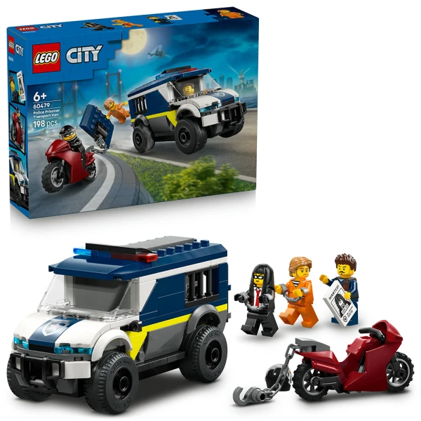 LEGO® CITY ΑΣΤΥΝΟΜΙΚΟ ΒΑΝ ΜΕΤΑΦΟΡΑΣ ΚΡΑΤΟΥΜΕΝΩΝ