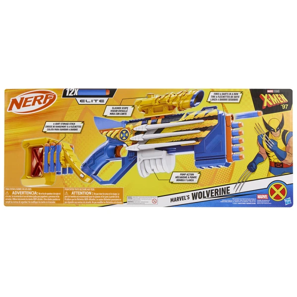 NERF X-MEN 97 MARVEL\'S WOLVERINE BLASTER