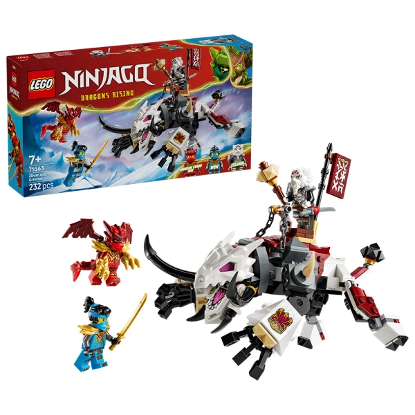 LEGO® NINJAGO® ΖΙΛΒΑΡ ΚΑΙ Ο ΔΡΑΚΟΣ ΘΗΡΙΟ ΓΚΡΙΜΤΑΚ