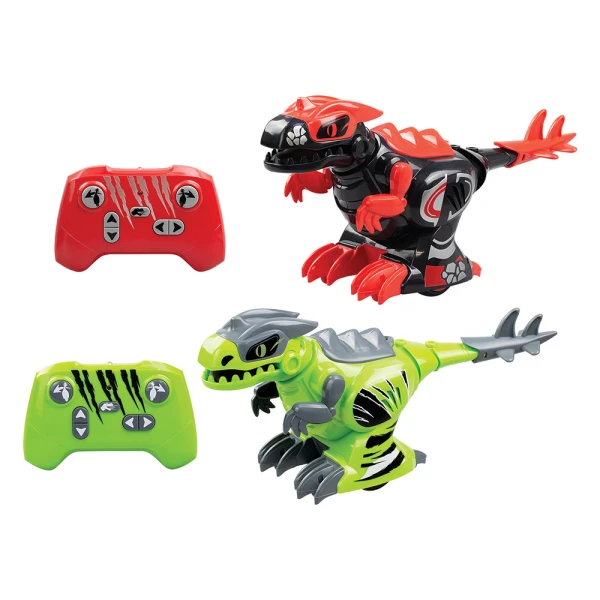 SILVERLIT ROBO ΣΕΤ 2 ΤΗΛΕΚΑΤΕΥΘΥΝΟΜΕΝΑ ΡΟΜΠΟΤ DINO KOMBAT