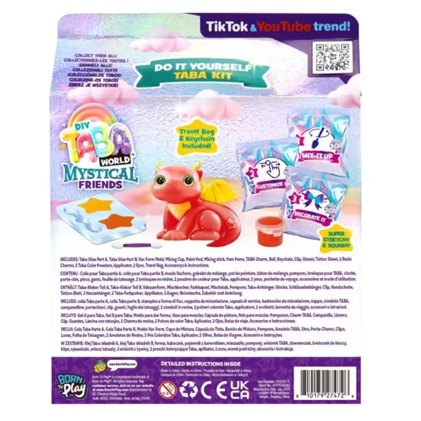 TABA WORLD DIY MYTHICAL FRIENDS DRAGON