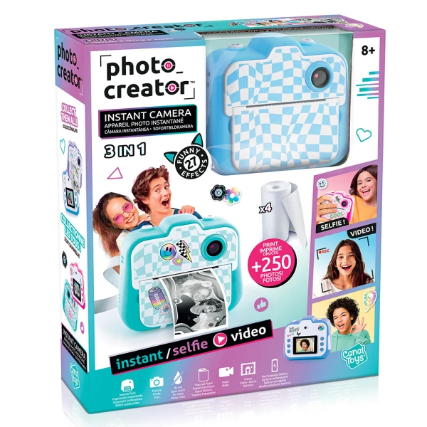 PHOTO CREATOR INSTANT CAMERA - 4COLOURS