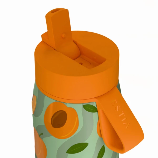 ESTIA HOME ART THERMOS PULSE SAVE THE AEGEAN 500ml PEACH GARDEN