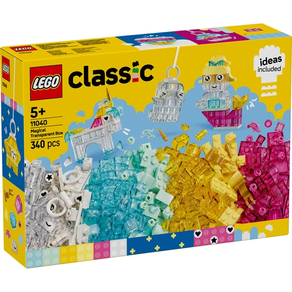 LEGO® CLASSIC MAGICAL TRANSPARENT BOX