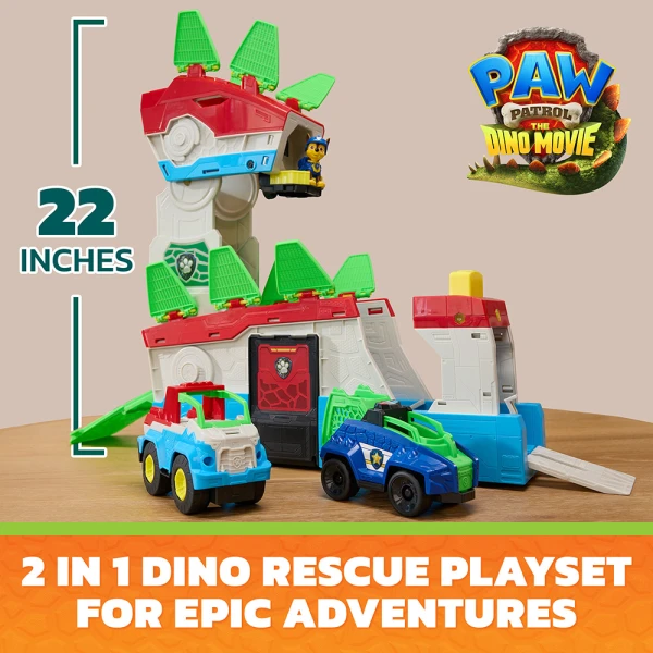 PAW PATROL DINO MOVIE DINO MOBILE ΠΥΡΓΟΣ ΑΠΟΣΤΟΛΩΝ