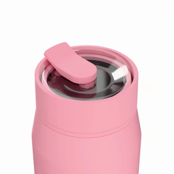 ESTIA HOME ART ΘΕΡΜΟΣ LENS SAVE THE AEGEAN 360ml ROSE