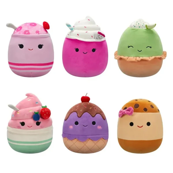 SQUISHMALLOWS - SCENTED MYSTERY BAGS - ΛΟΥΤΡΙΝΑ 20 εκ. W1 ΓΛΥΚΑ - 6 ΣΧΕΔΙΑ