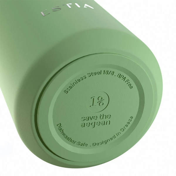 ESTIA HOME ART ΘΕΡΜΟΣ PULSE SAVE THE AEGEAN 800ml PINE