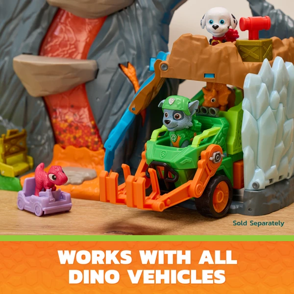 PAW PATROL DINO MOVIE ΣΕΤ ΠΑΙΧΝΙΔΟΥ ΗΦΑΙΣΤΕΙΟ SUPER LAVA BLAST