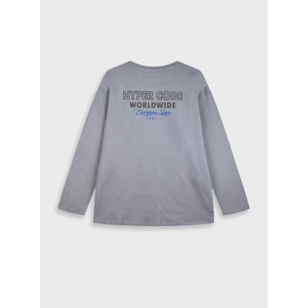 ENERGIERS BLOUSE LIGHT GREY