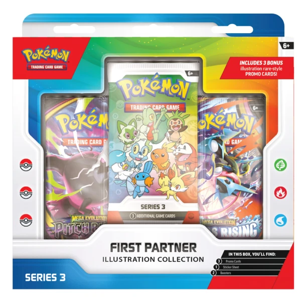 POKEMON FIRST PARTNER ILLUSTRATION COLLECTION SERIES 3