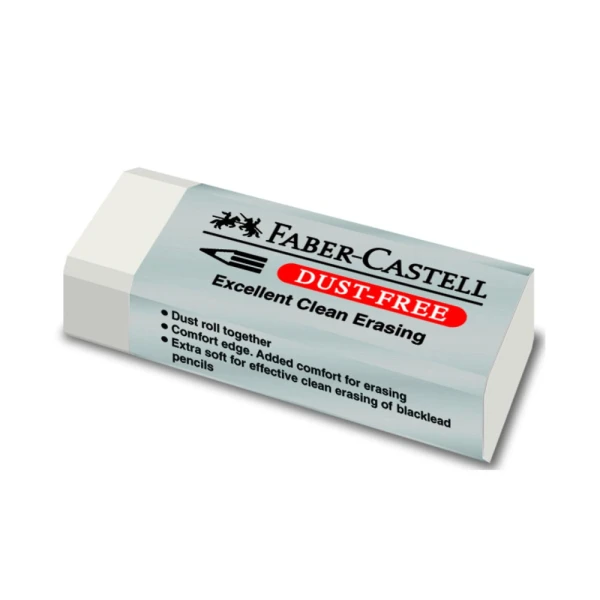 FABER-CASTELL ΓΟΜA DUST FREE ΛΕΥΚΗ