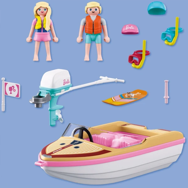 PLAYMOBIL X BARBIE SPEEDBOAT