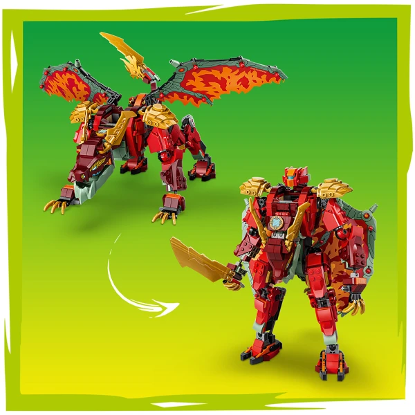 LEGO® NINJAGO® DRAGON MECH ΜΕΤΑΜΟΡΦΩΣΗ ΤΗΣ ΓΟΥΑΪΛΝΤΦΑΪΡ