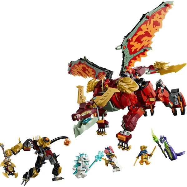 LEGO® NINJAGO® DRAGON MECH ΜΕΤΑΜΟΡΦΩΣΗ ΤΗΣ ΓΟΥΑΪΛΝΤΦΑΪΡ