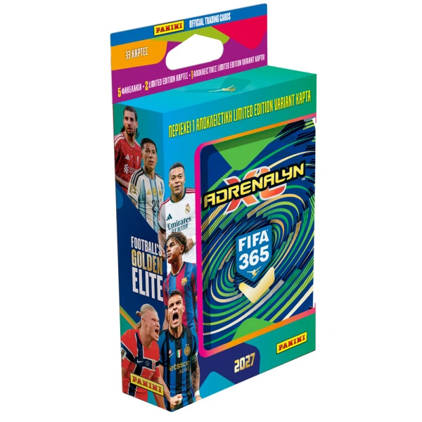 PANINI FIFA 365 2027 ADRENALYN XL ΜΕΤΑΛΛΙΚΗ ΘΗΚΗ ΤΣΕΠΗΣ