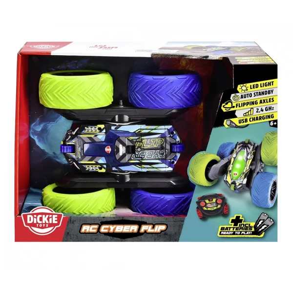 DICKIE TOYS RC REMOTE CONTROL CYBER FLIP
