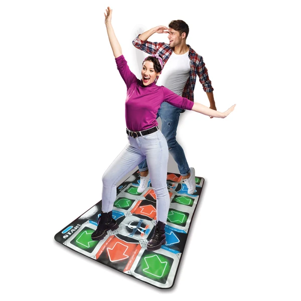 THE SOURCE 2 PLAYER DANCE MAT WITH 9 GAMES & 110 SONGS