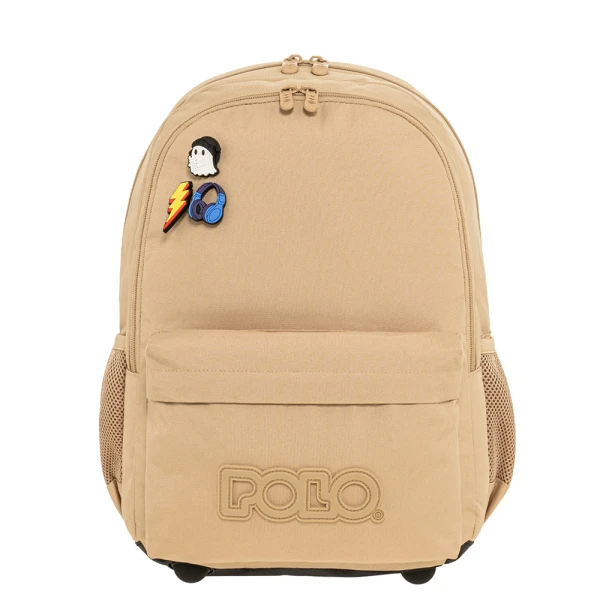 POLO 2026 BACKPACK PINS OCHRE
