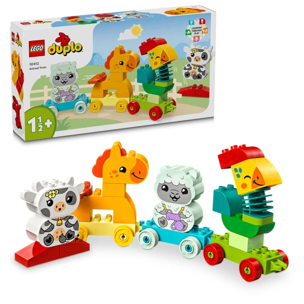 LEGO® DUPLO® MY FIRST ΤΡΕΝΟ ΜΕ ΖΩΑ