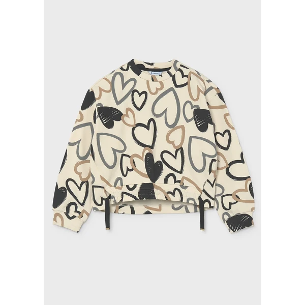 MAYORAL FLEECE PRINTED  MACCHIATO