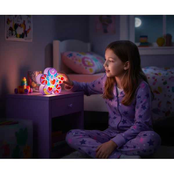 4M CONSTRUCTION COLOURFUL LIGHT FLOWER