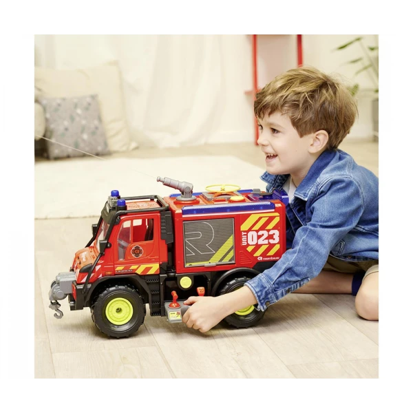 DICKIE TOYS ΠΥΡΟΣΒΕΣΤΙΚΟ ΟΧΗΜΑ UNIMOG U530
