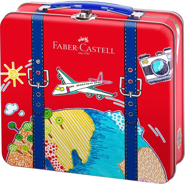 FABER CASTELL ΜΑΡΚΑΔΟΡΟΙ CONNECTOR ΣΕΤ 40 ΧΡΩΜΑΤΑ ΒΑΛΙΤΣΑ