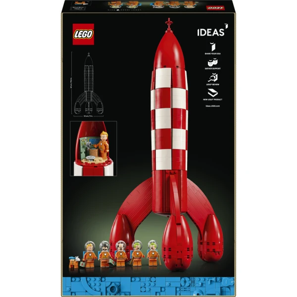 LEGO® IDEAS ΣΕΛΗΝΙΑΚΟΣ ΠΥΡΑΥΛΟΣ TINTIN®