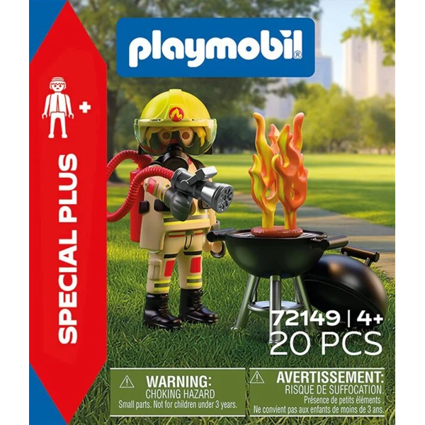 PLAYMOBIL SPECIAL PLUS ΕΠΙΧΕΙΡΗΣΗ ΚΑΤΑΣΒΕΣΗΣ ΕΣΤΙΑΣ ΦΩΤΙΑΣ