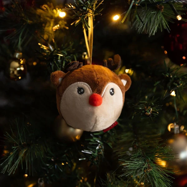 LEGAMI PLUSH HANGING OH-OH ORNAMENT - REINDEER