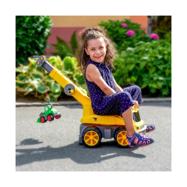 BIG RIDE-ON POWER WORKER MAXI CRANE