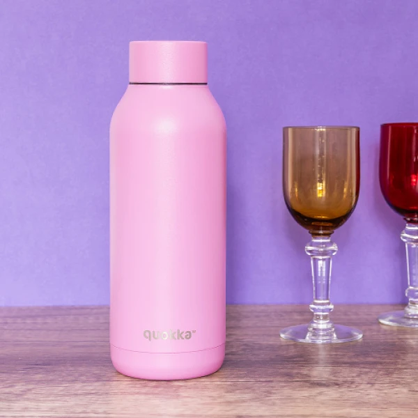 QUOKKA THERMAL BOTTLE SOLID 510ml BLOSSOM PINK