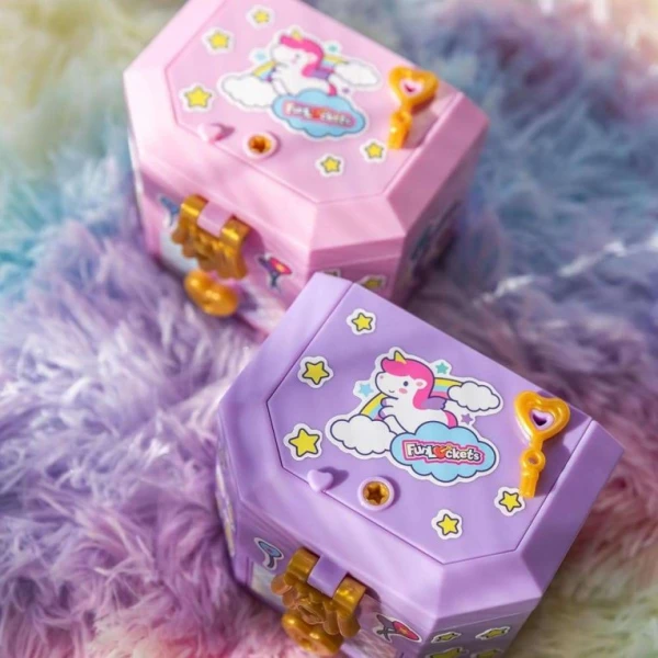 FUNLOCKETS SECRET JEWELRY BOX - 2 COLORS