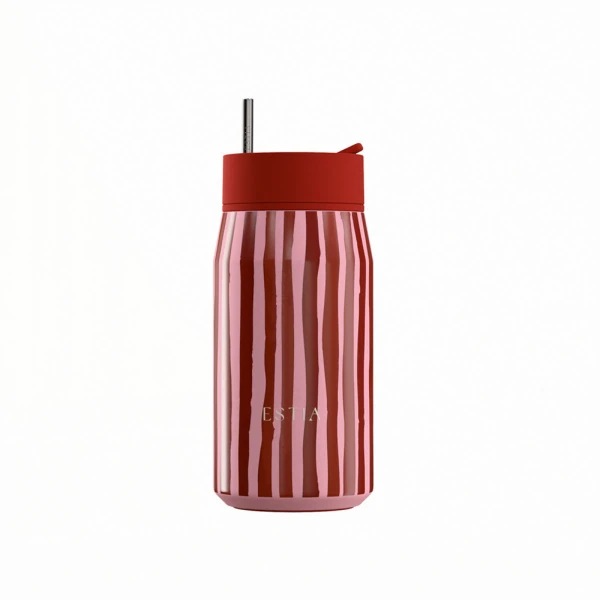 ESTIA HOME ART ΘΕΡΜΟΣ LENS SAVE THE AEGEAN 360ml VIVA STRIPE