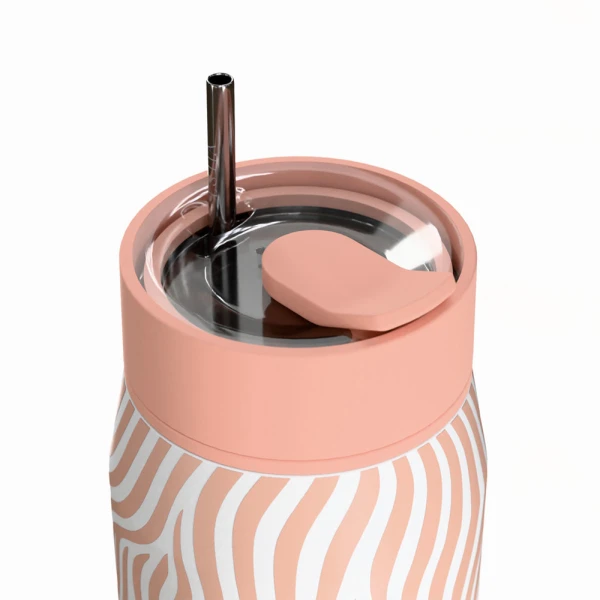 ESTIA HOME ART ΘΕΡΜΟΣ LENS SAVE THE AEGEAN 360ml SOFT RIPPLE