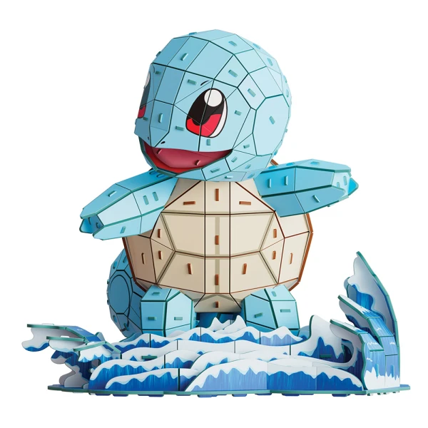 4D PUZZLE POKEMON 180 pcs SQUIRTLE