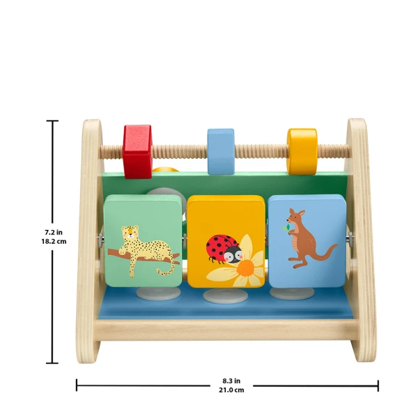 FISHER PRICE ΕΚΠΑΙΔΕΥΤΙΚΟ ΠΑΙΧΝΙΔΙ ΞΥΛΙΝΟ ΤΡΙΓΩΝΟ ΔΡΑΣΤΗΡΙΟΤΗΤΩΝ
