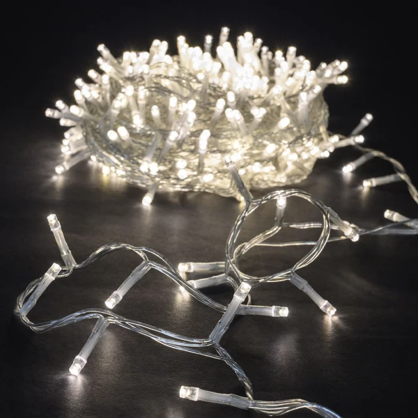 ΦΩΤΑΚΙΑ 100 LED ΔΙΑΦΑΝΟ ΛΕΥΚΟ 8 ΠΡΟΓΡΑΜΜΑΤΑ 5 ΜΕΤΡΑ ΕΣΩΤΕΡΙΚΟΥ & ΕΞΩΤΕΡΙΚΟΥ  ΧΩΡΟΥ