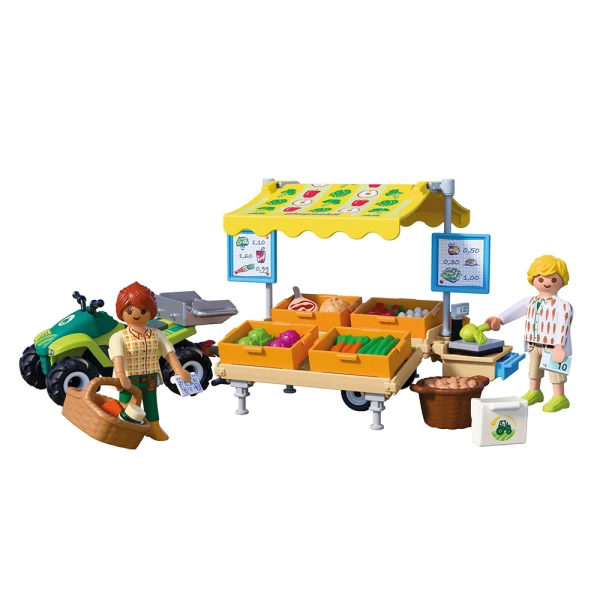PLAYMOBIL COUNTRY ΥΠΑΙΘΡΙΟΣ ΠΑΓΚΟΣ ΛΑΧΑΝΙΚΩΝ