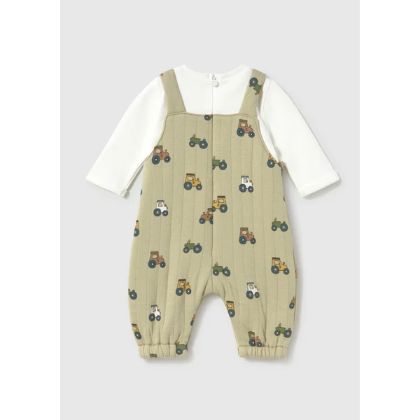 MAYORAL ROMPER PINAFORE CACTUS