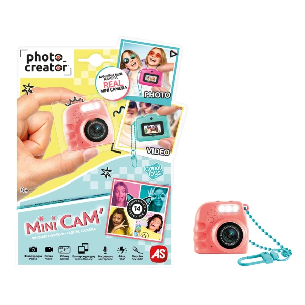 PHOTO CREATOR MINI DIGITAL CAMERA - 6 COLOURS