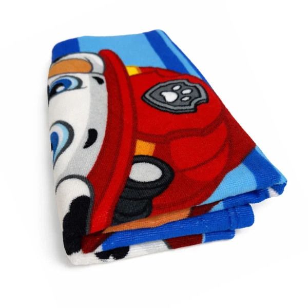 KIDS BEACH TOWEL MICROFIBER 70X140 cm BLUE PAW PATROL